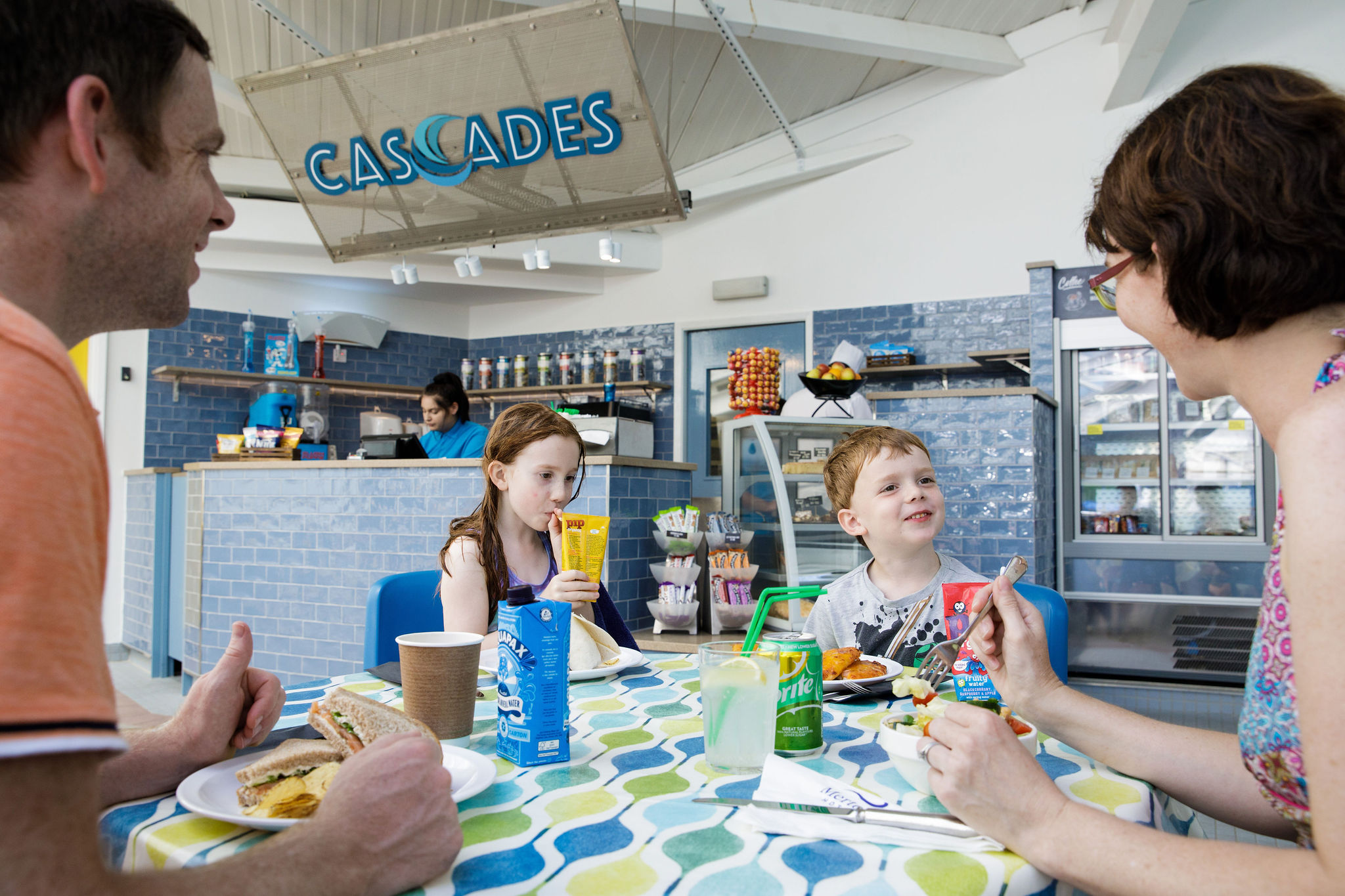 Snack and Swim at Cascades