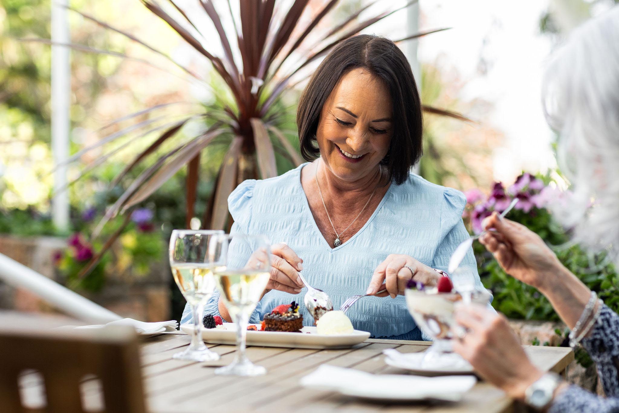 Dessert on the Bonetti’s Terrace